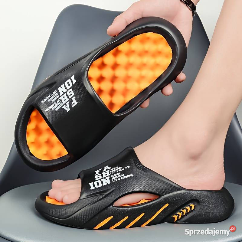 MĘSKIE KLAPKI kąpielowe plażowe BASENOWE lekkie