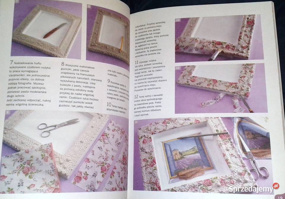 Decoupage w stylu prowansalskim Marisa Lupato Pozostałe lubelskie Chełm sprzedam