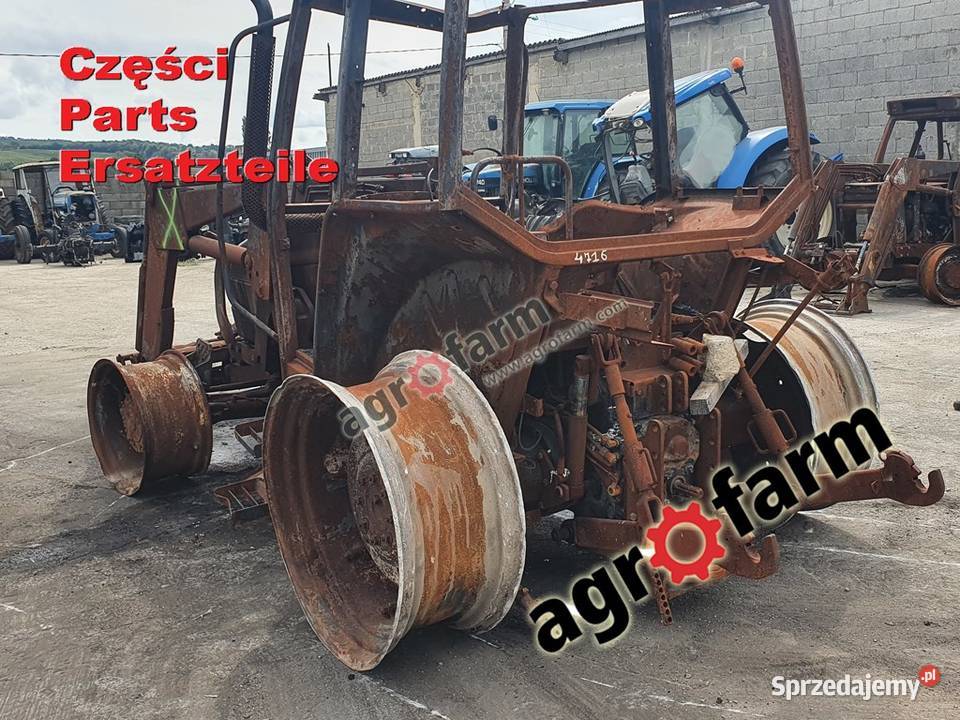 Holland TL90 części silnik skrzynia biegów Byków