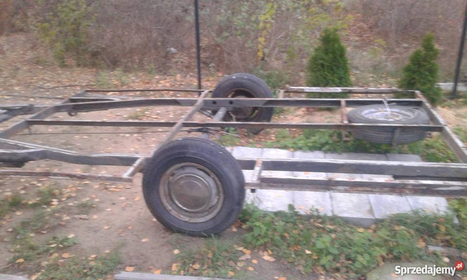Podwozie przyczepy kempingowej z hamulcem Legionowo