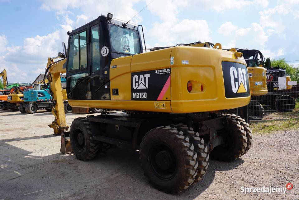 Koparka kołowa CAT M 315 D 2011 Jeziorko