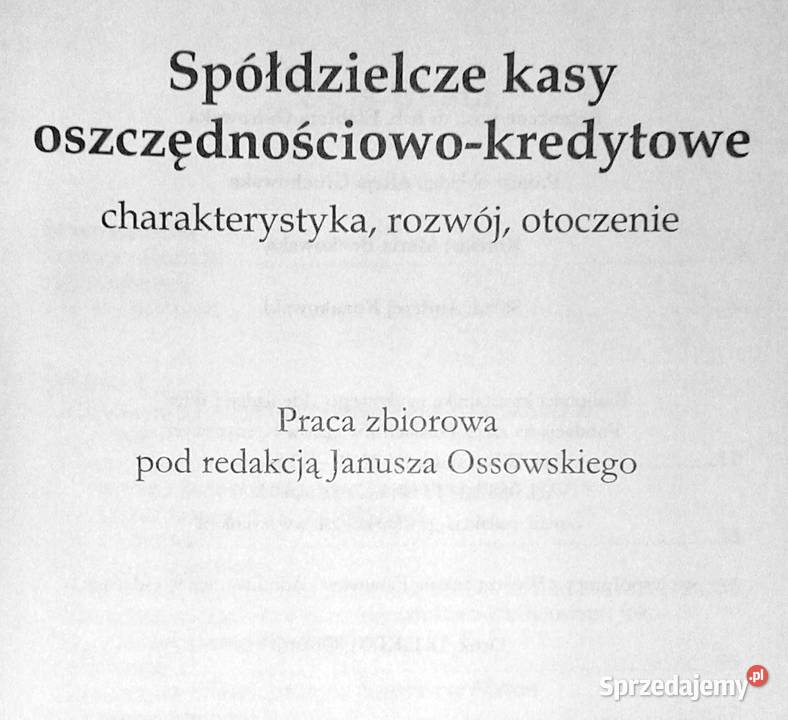 Spółdzielcze kasy oszczędnościowo kredytowe