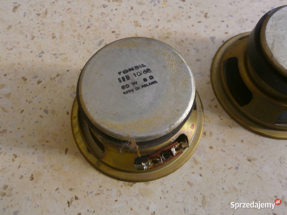 Głośniki GDM 1060 8ohm Tonsil do regeneracji 2 Łódź