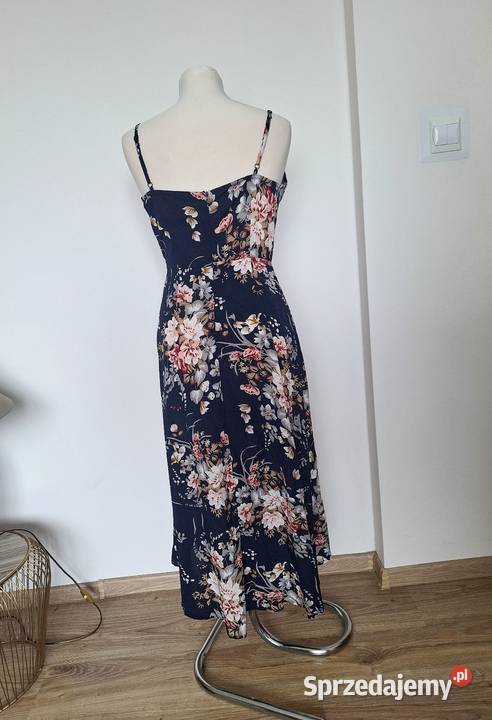 Śliczna letnia asymetryczna długa sukienka maxi sprzedam