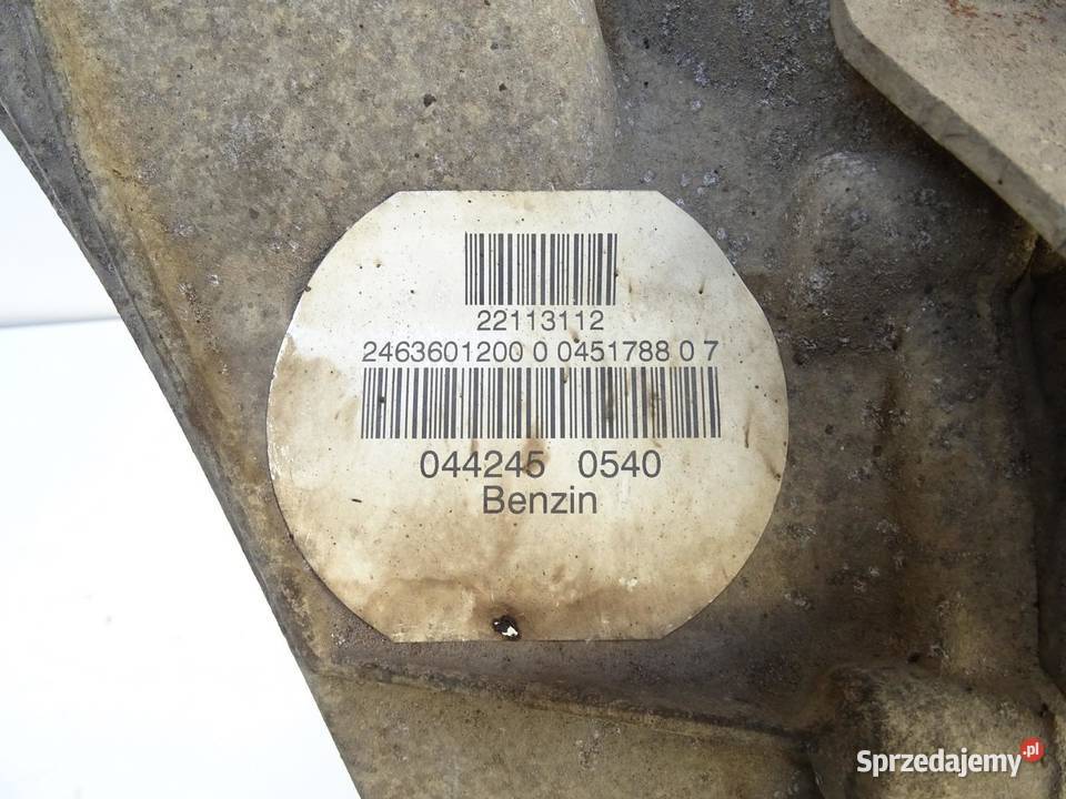 SKRZYNIA BIEGÓW 711643 16 CGI MERCEDES A B KLASA osobowe