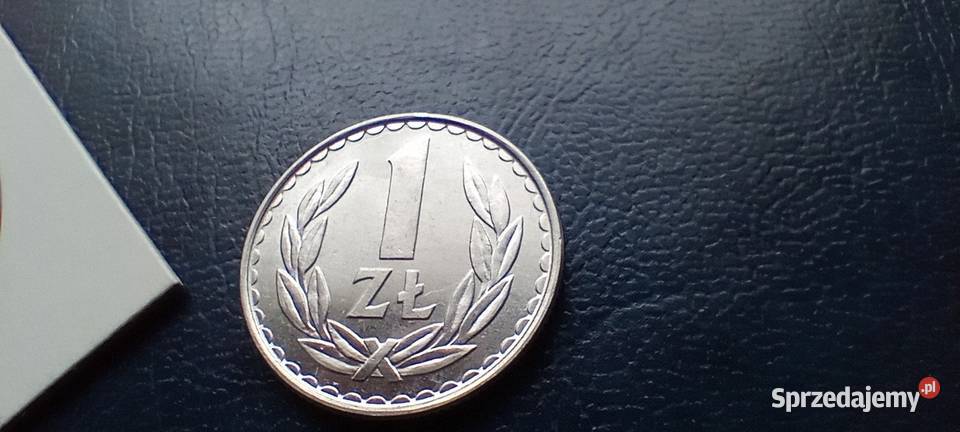 Stare monety 1 złoty 1982 PRL Polska cudo Lesko sprzedam