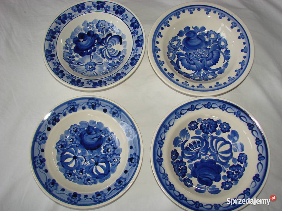 Włocławek fajansowy talerz Pruszcz Gdański sprzedam