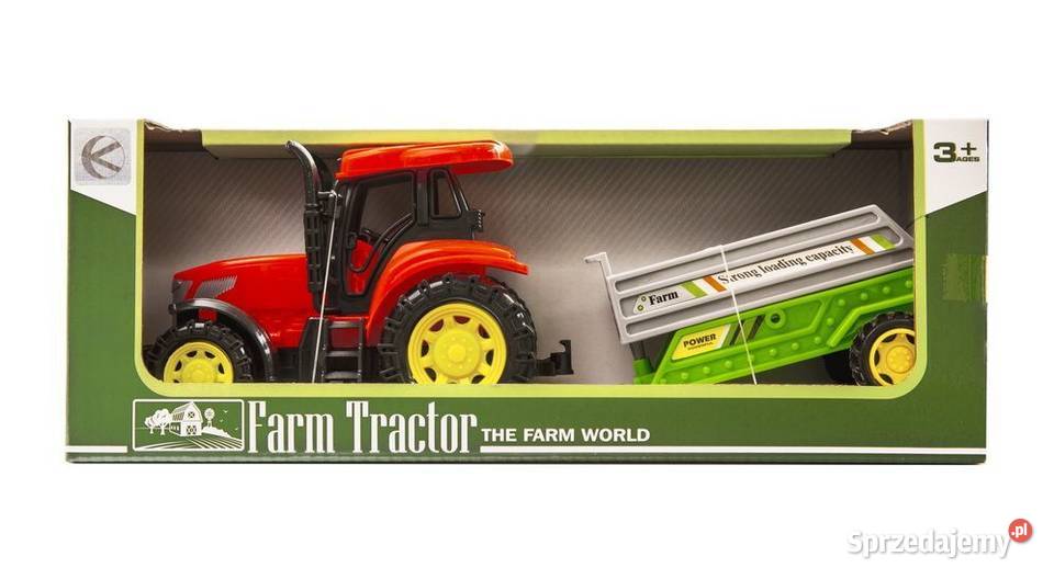 Traktor z przyczepą Poznań