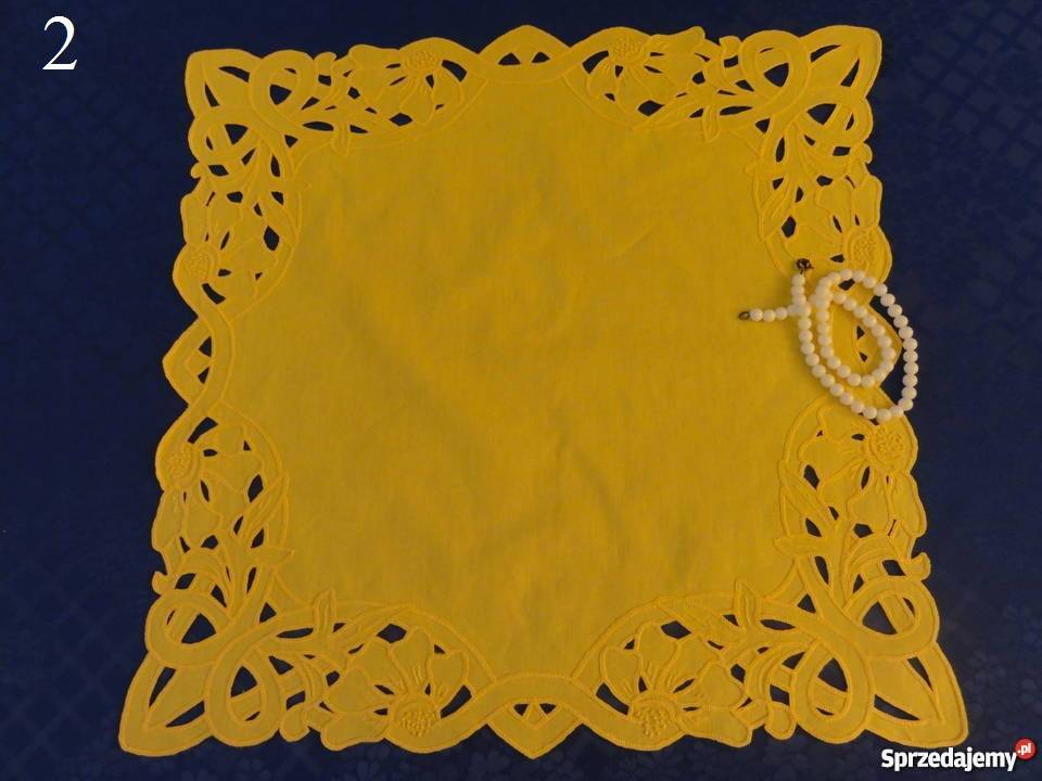 Serwety bieżniki różne ręcznie robione haft lubelskie Lublin