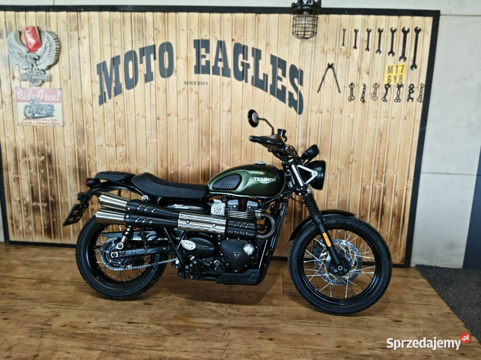 Triumph Scrambler Triumph Street Scrambler 900 wielkopolskie Stare Miasto