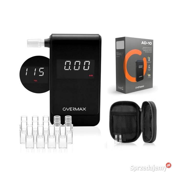 Profesjonalny Alkomat Elektrochemiczny AD10 Alkomaty i ustniki