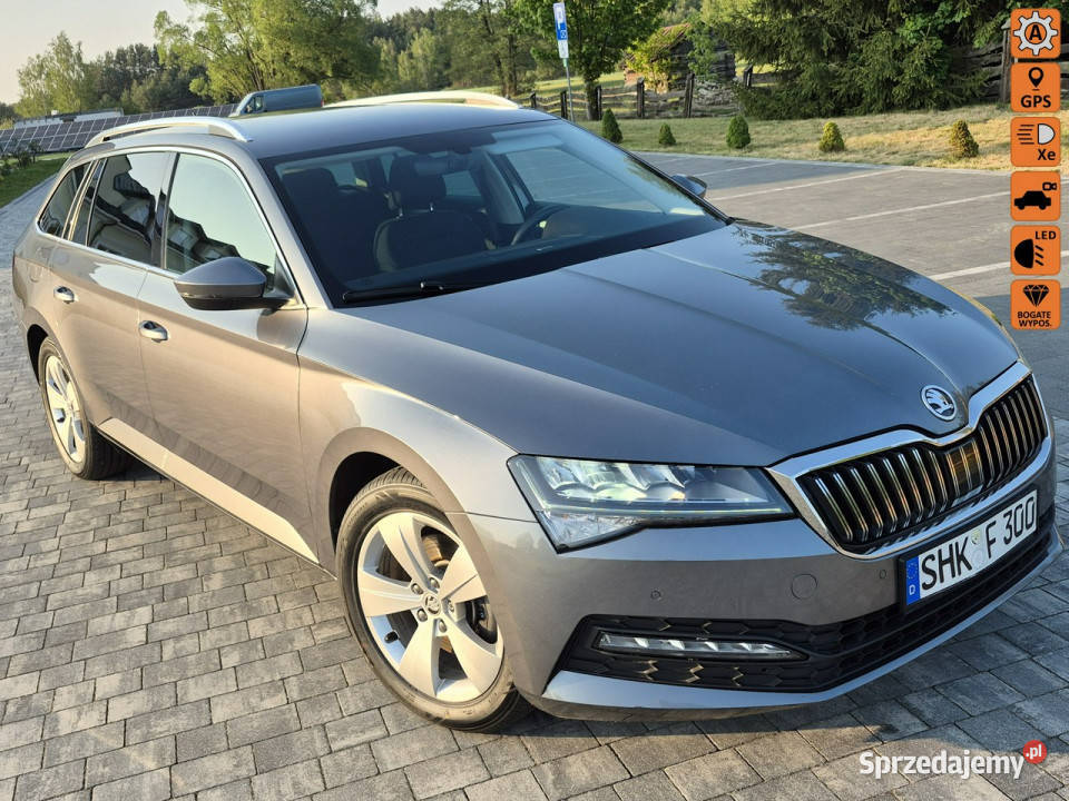 koda Superb Kamera Navi automat MATRIX LED Drelów