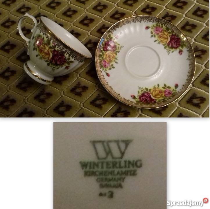 Piękna filiżanka marki Winterling Bavaria Gold mazowieckie Warszawa
