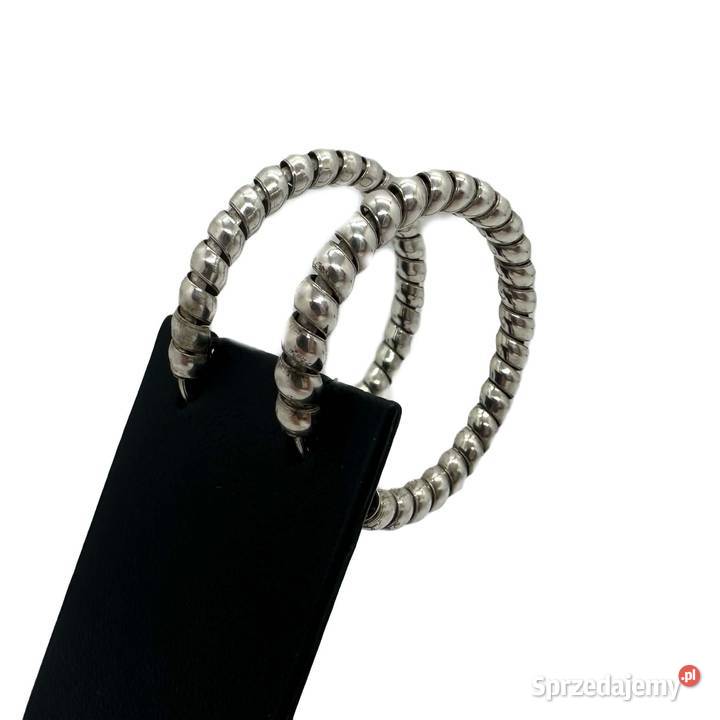 Srebrne kolczyki pr 925 544g Elbląg sprzedam