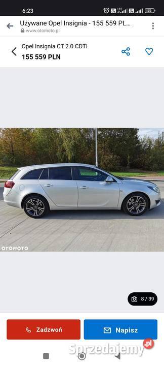 Opel Insignia Goździk