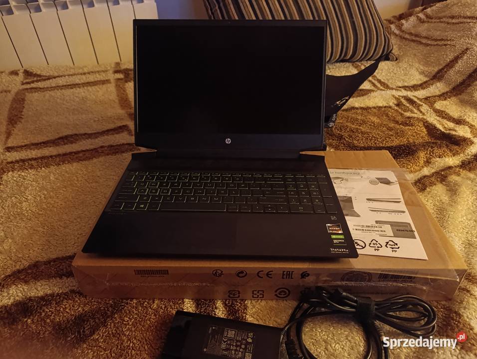 HP Pavilion 144Hz Ryzen 5 4600h GTX 1650TI 16 HP/Compaq Kraków