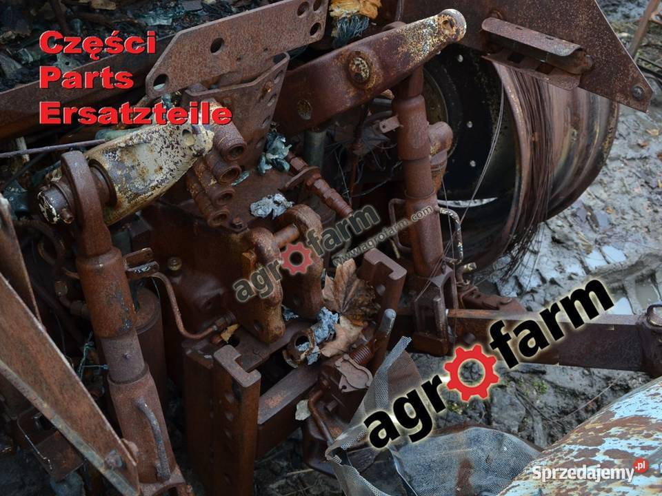 Valtra N123 części skrzynia biegów most przedni Byków