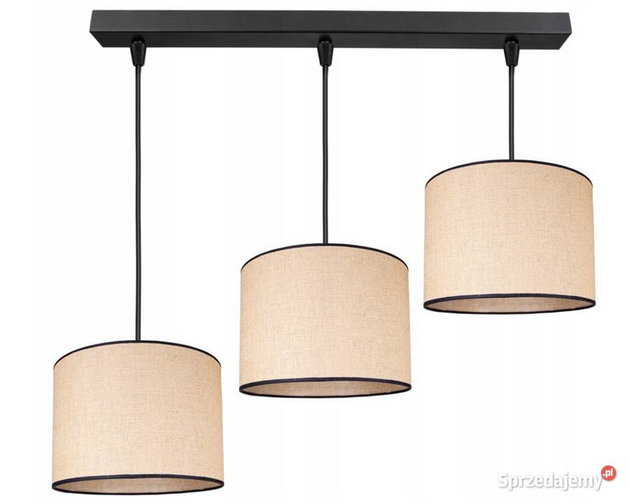 LAMPA WISZĄCA SUFITOWA ŻYRANDOL ABAŻUR BOHO JUTA Choroszcz