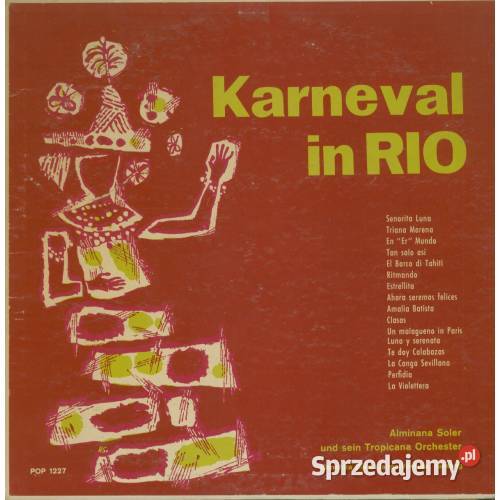Karneval in Rio LP Vinyl śląskie sprzedam