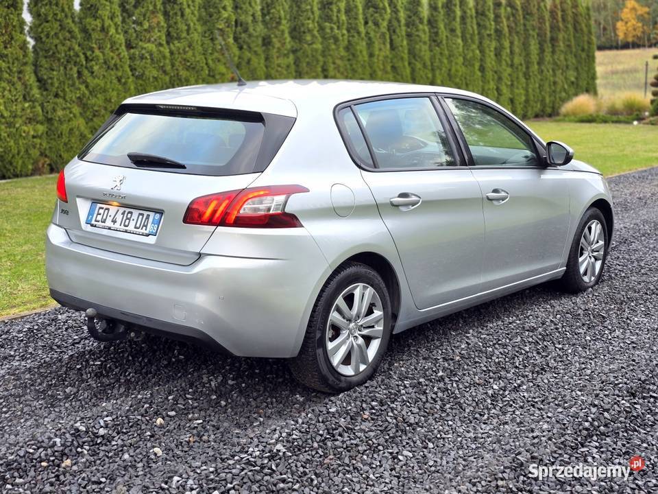 Peugeot 308 T9 16 HDI Alufelgi PDC LED itd światła LED wielkopolskie sprzedam