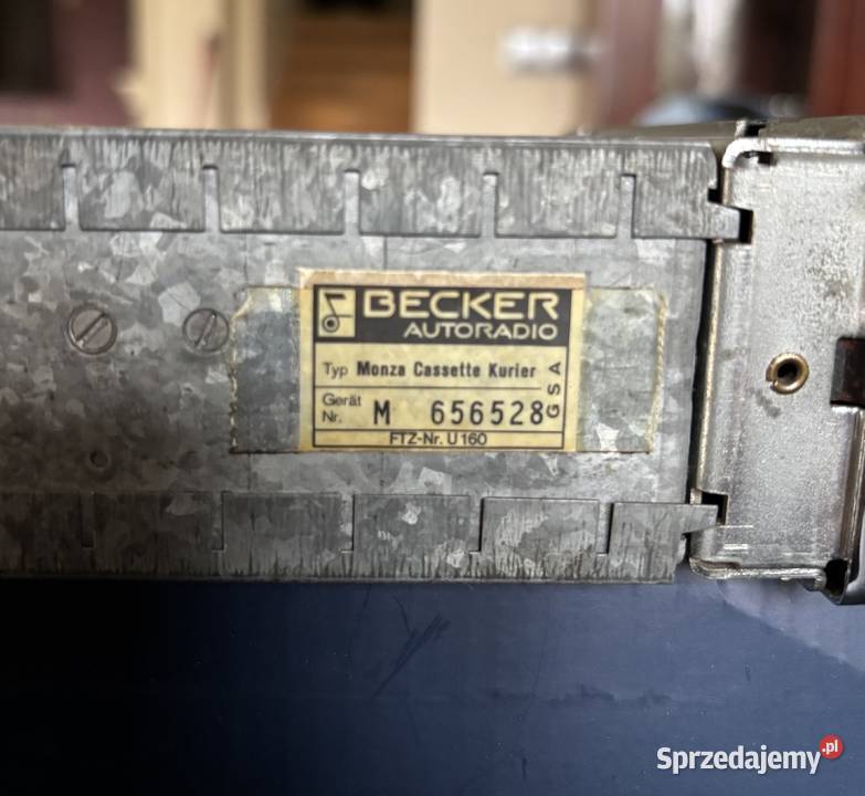 Radio BECKER Monza Cassette Kurier Mercedes Lublin