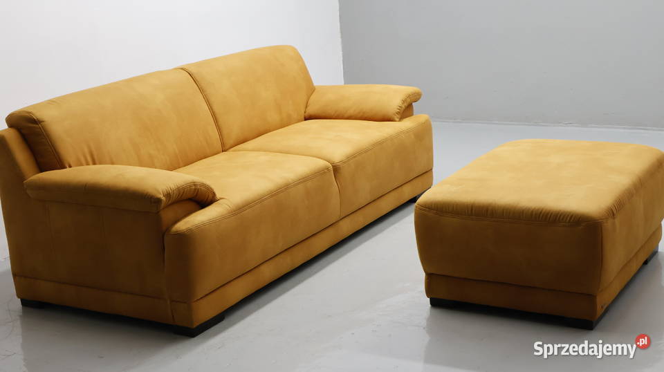 TPP sofa 3 osobowych Pufa KANAPA tkanina wielkopolskie
