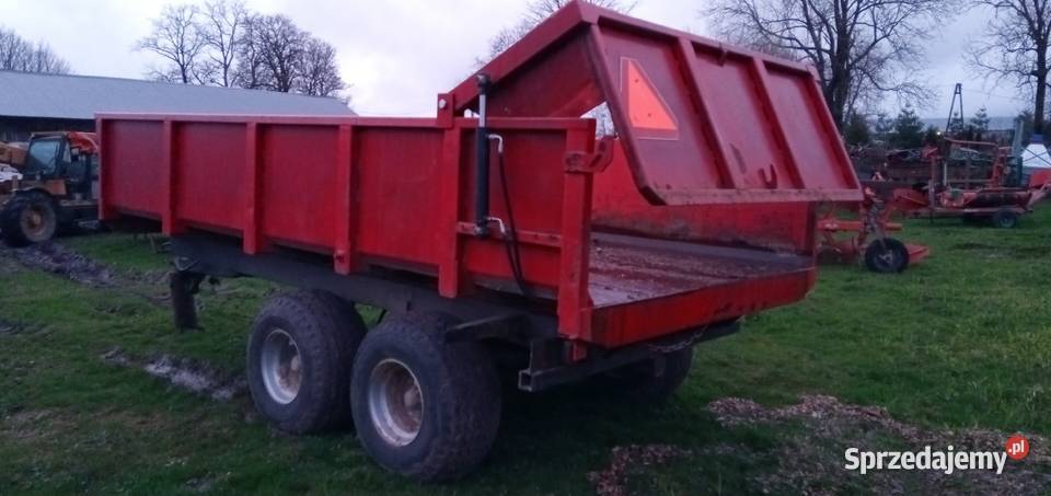 Agromet 9Ton Przyczepa Wywrotka Przyczepy rolnicze Szołtany