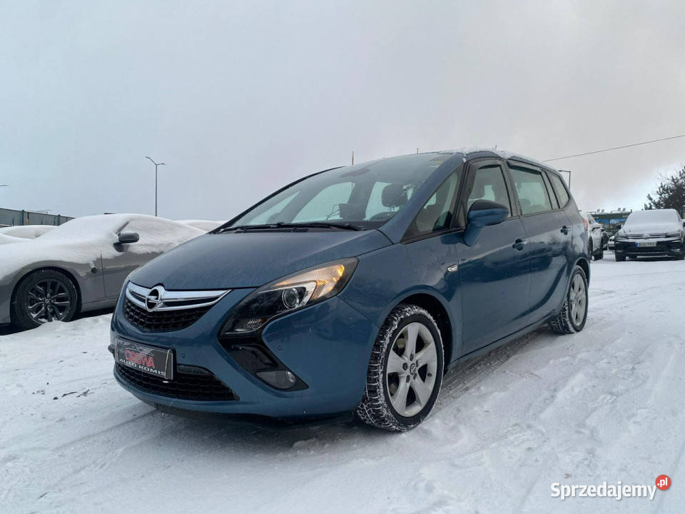 Opel Zafira 14i turbo gaz 7os Panorama Gdańsk sprzedam