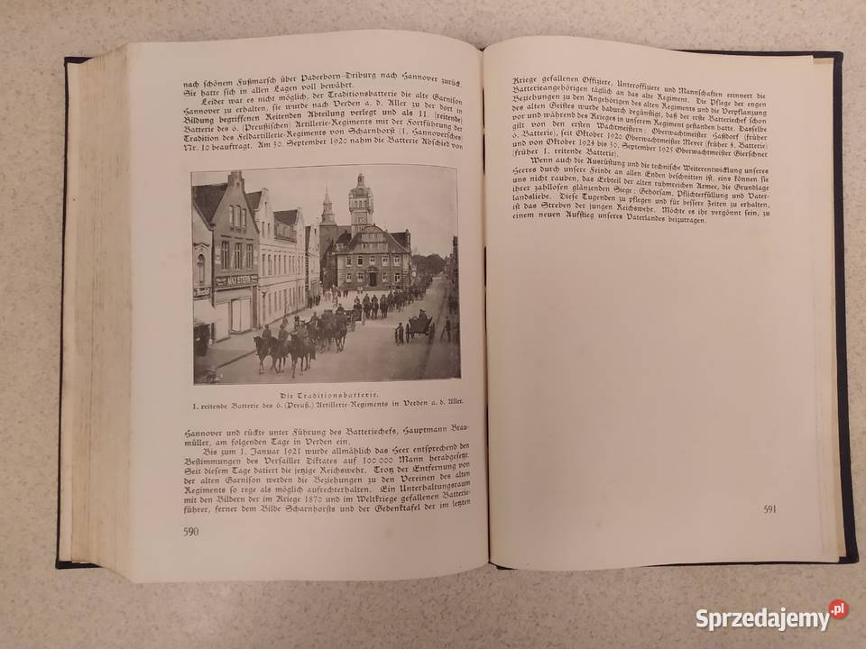Książka Pułk artylerii polowej Scharnhorst sprzedam