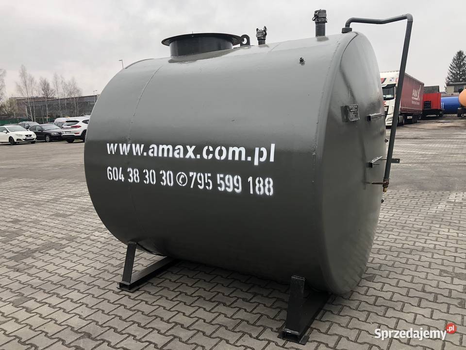 Zbiornik stalowy 5000l 5m3 naziemny Oświęcim