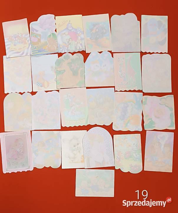 Karteczki notesowe z lat 90 Garbów