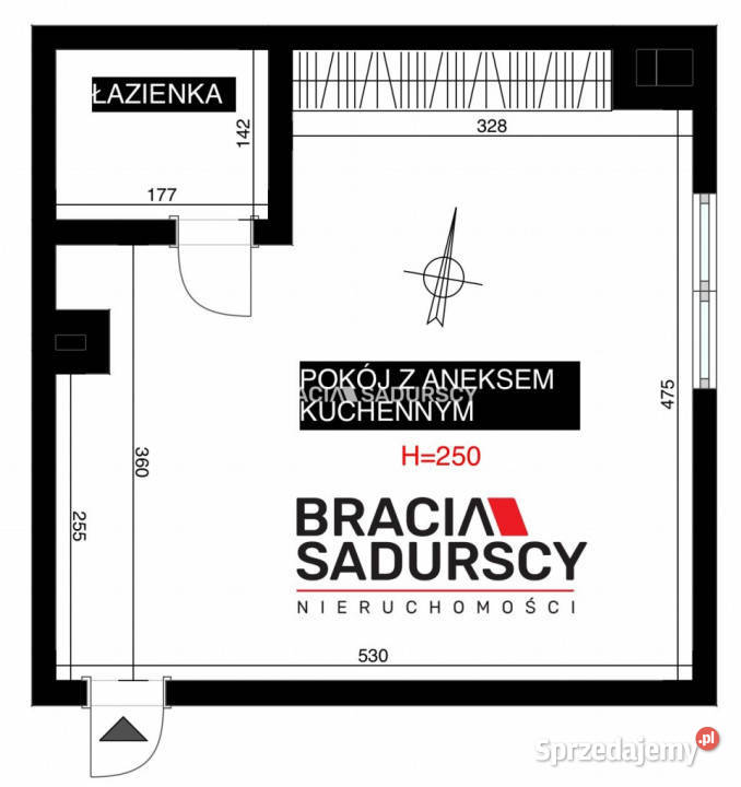 Mieszkanie 2702m2 1pok Kraków Tadeusza małopolskie