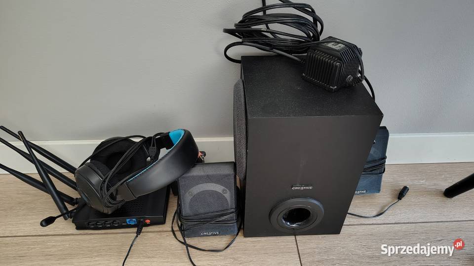 Komputer HPMonitor ISUSGłośniki CRETIVE Liczba rdzeni procesora 4 Komputery stacjonarne warmińsko-mazurskie Karwica