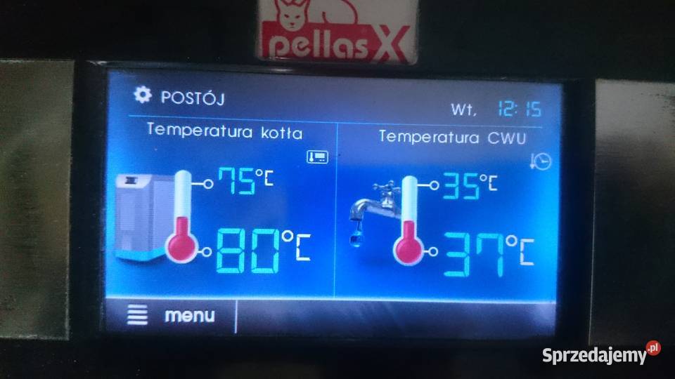 Kocioł na pellet KAMEN 14kW 5 klasa PellasX Revo Kopnica