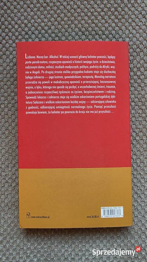 nowa Zadupia António Lobo Antunes ISBN 9788373927377