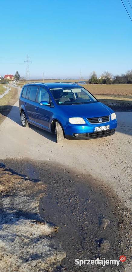 VW Touran 19 TDI 2005 5 osób Hak Zamość
