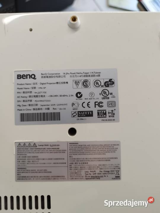 projektor Benq MP615P pomorskie Starogard Gdański sprzedam