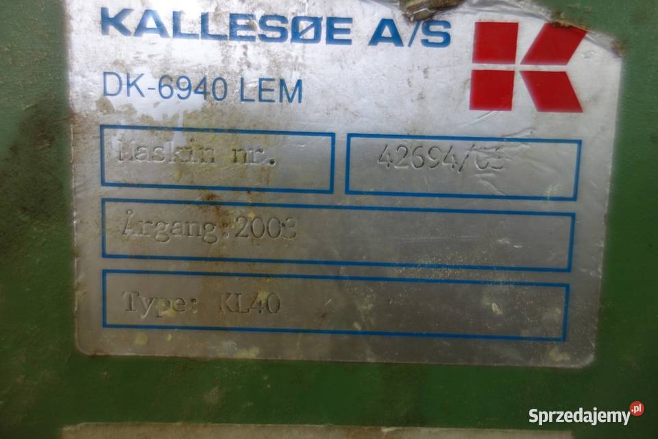 Prasa do klejenia drewna KALLESOE LV 7821 KL 40