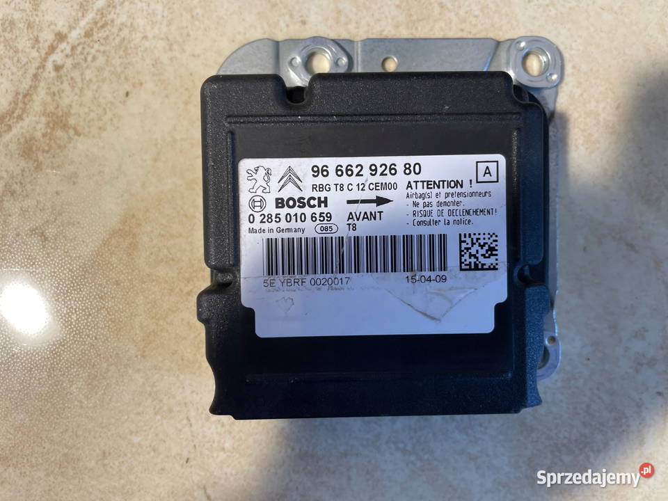 PEUGEOT 3008 DESKA KONSOLA PODUSZKI PASY AIRBAG Motoryzacja Barwałd Dolny