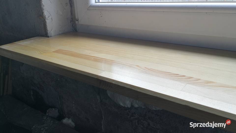 Parapet drewniany bezsęczny sosnowy wewnętrzny Radków