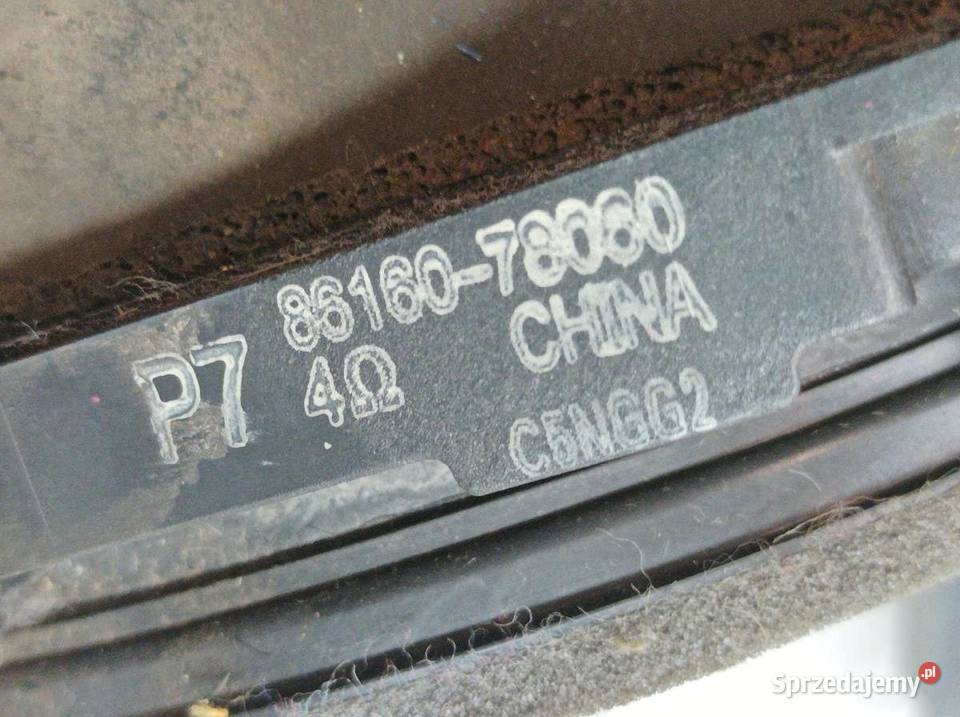 GŁOŚNIK KOMPLET 8616078050 Lexus NX I 2014 2021