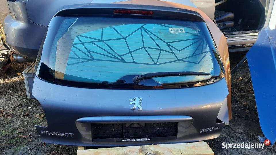 klapa kompletna Peugeot 206 206 plus lak KTH osobowe dolnośląskie Dębno