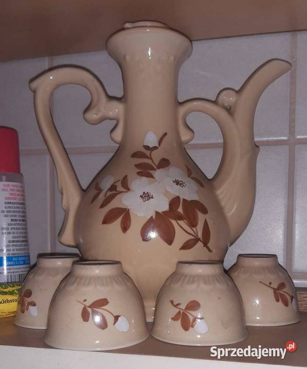 Koreańskie Porcelanowe Czajniki z Czarkami Kraków