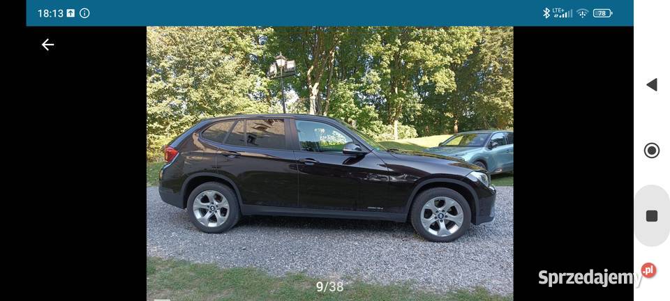 BMW X1 Super Stan Świetny kolor X1 lubelskie Bełżyce