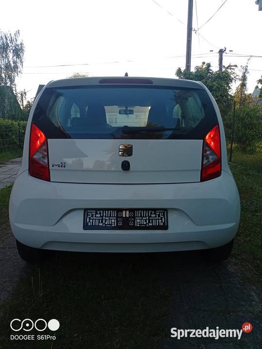 Seat Mii z fabrycznym CNG nieuszkodzony