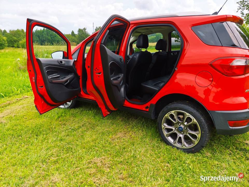 Ford EcoSport 20 wersja TITANIUM 166 4X4WD wielofunkcyjna kierownica Ełk sprzedam