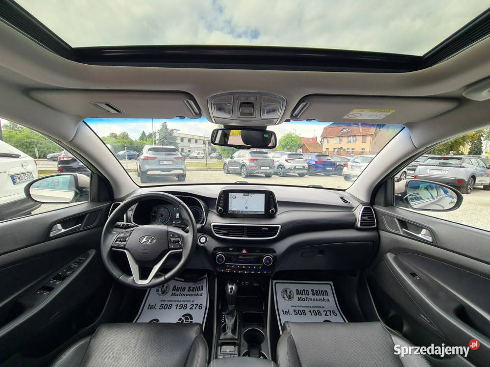 Hyundai Tucson Szyberdach Navi Kamera przyciemniane szyby Wągrowiec
