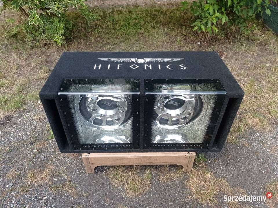 Subwoofer Tuba Skrzynia Basowa HIFONICS BRUTUS Dzierżoniów