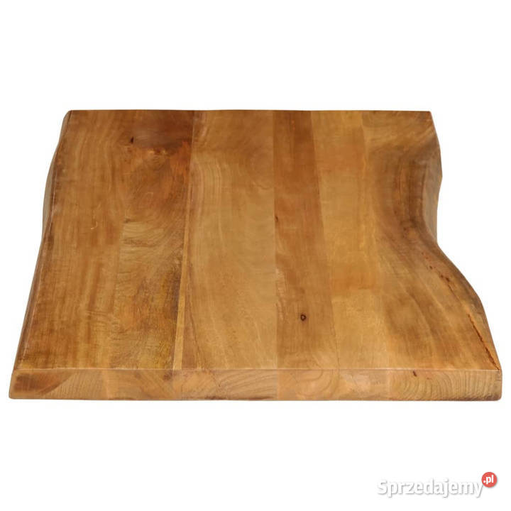Blat stołu 120x60x25 naturalna krawędź lite Warszawa