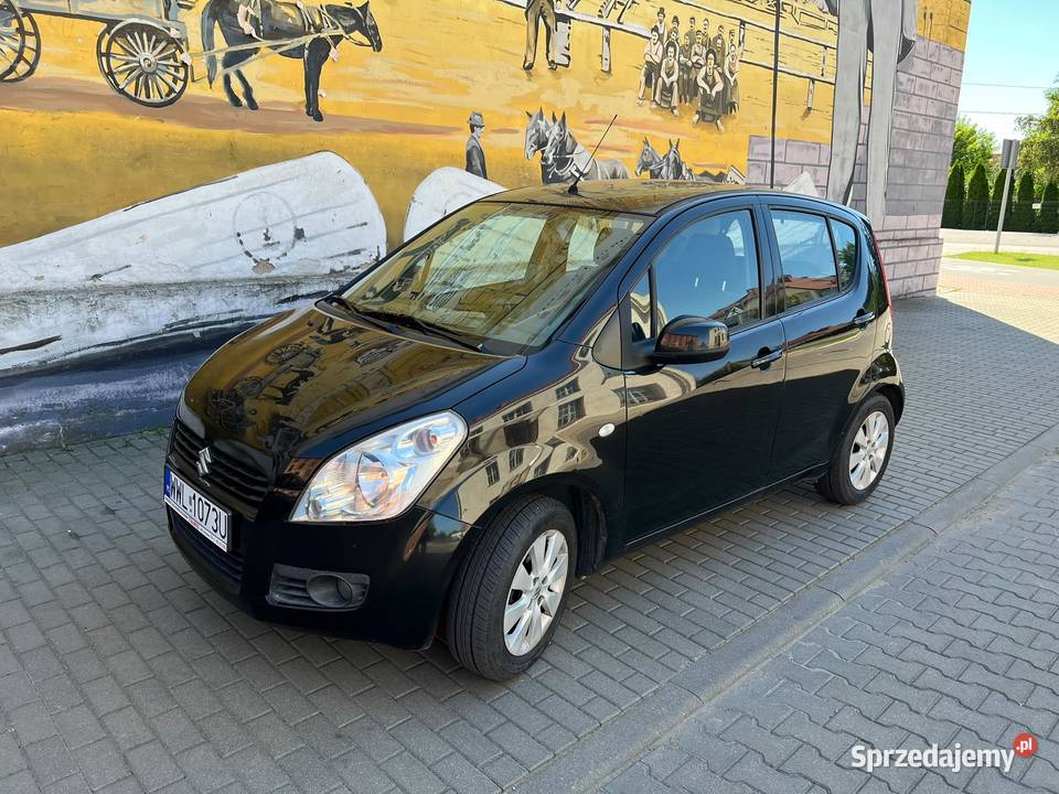Suzuki Splash 12 2008r z klimatyzacją i hakiem Sokołów Podlaski sprzedam